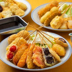 「串かつ」各種