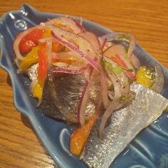 看板料理のカルパッチョ！