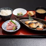 銀鱈の西京味噌漬け焼き定食