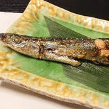季節限定　秋刀魚塩焼き定食