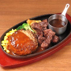 ハンバーグ＆バル Tokyo Juicy Grill ヨドバシAkiba店_ハンバーグ・サイコロステーキ