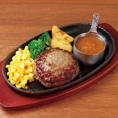 ハンバーグ＆バル Tokyo Juicy Grill ヨドバシAkiba店_オニオンジンジャーソースハンバーグ