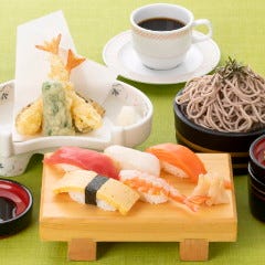 【人気No.1】天ぷら寿司ランチ