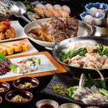コスパ抜群！多彩な鮮魚料理を堪能する人気コースは4,000円～！