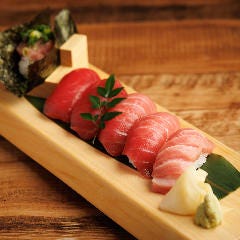 本鮪の握り寿司５貫