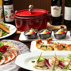 人気前菜メニューがほぼ食べられる飲み放付パーティーコース
