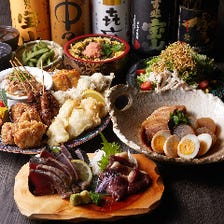 九州名物を飲み放題付きで堪能！