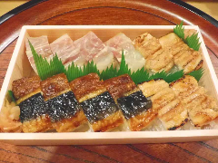 棒寿司三種