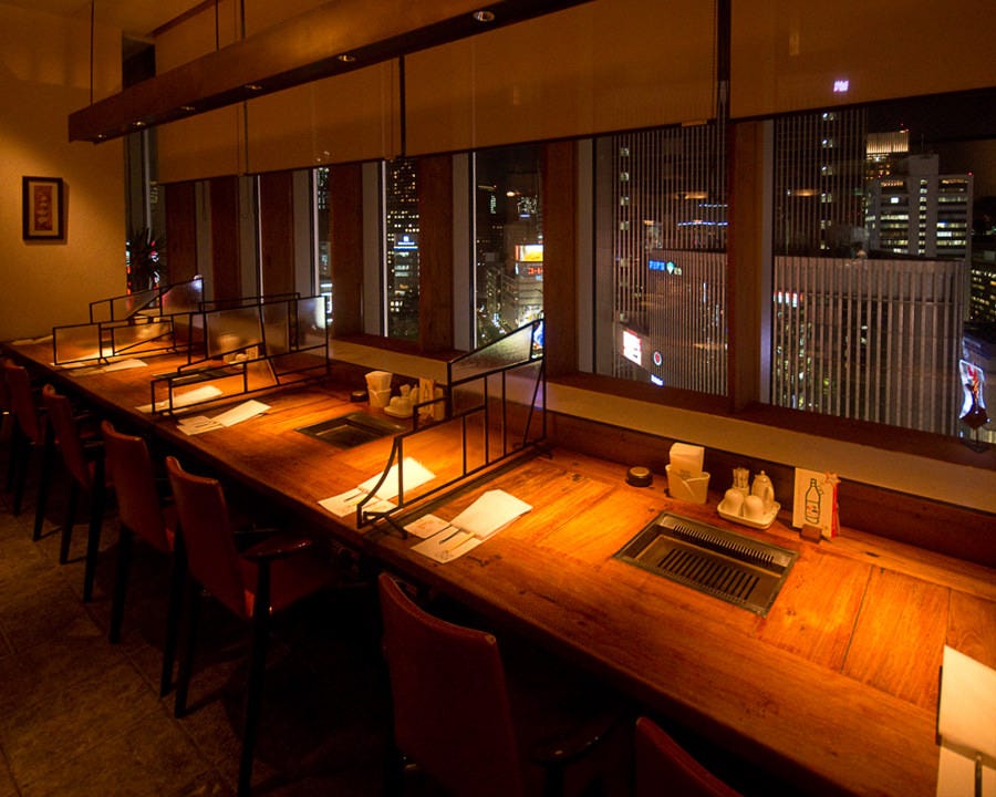 ぴょんぴょん舎 ギンザ ウナの店内の様子