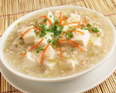 さっぱりした辛さがやみつきになる◆白麻婆豆腐◆1,580円