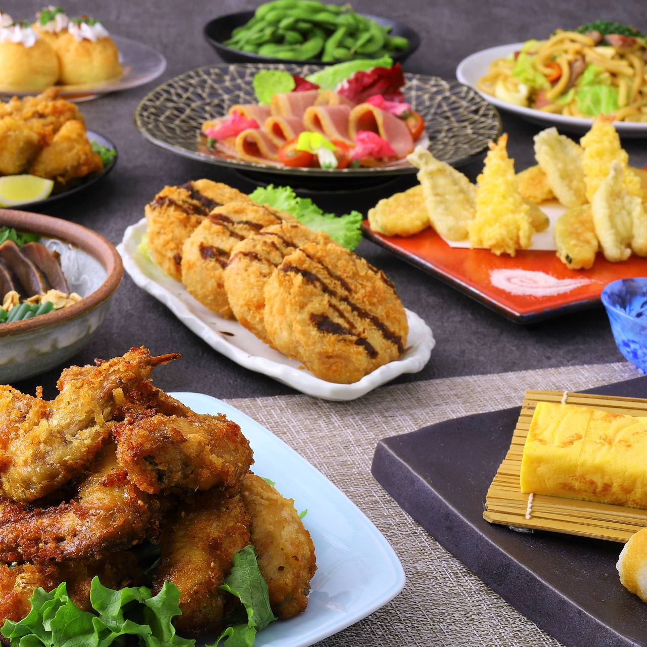 5月 6月 歓送迎会に 飲み放題3時間コース 春野菜と海老の天ぷら 鰹のたたき 料理9品 華コースの詳細 堺東 個室居酒屋 酒と和みと肉と野菜 堺東 駅前店 堺 居酒屋 ぐるなび