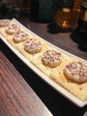 自家製レーズンバター＆クラッカー