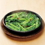 フレッシュ小松菜の青菜炒め