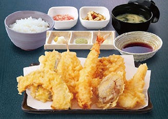 天ぷら 那かむら メニュー 定食メニュー ぐるなび