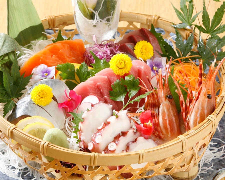 大漁盛り