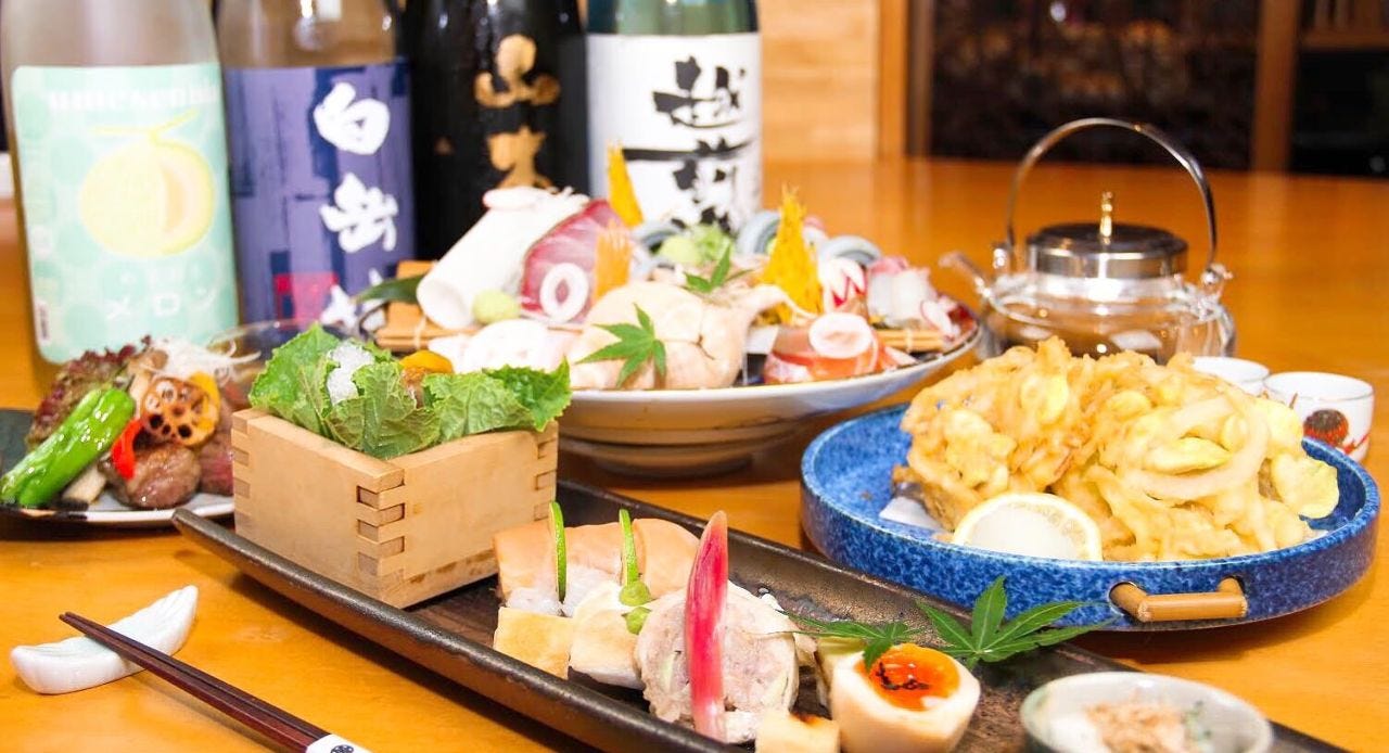 越前の旬 地酒 むげん