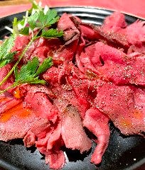 【こだわり】自家製国産牛内もものローストビーフ♪