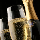 大切な日、祝い事には、シャンパンで乾杯を・・