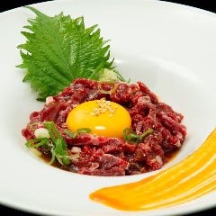 馬刺し 桜ユッケ