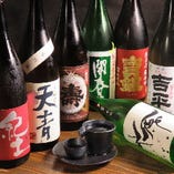 各種日本酒ご用意！
