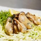 広島県産牡蠣のメニューもございます。