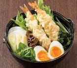 【秋冬限定】海老天ぷら鍋焼きうどん