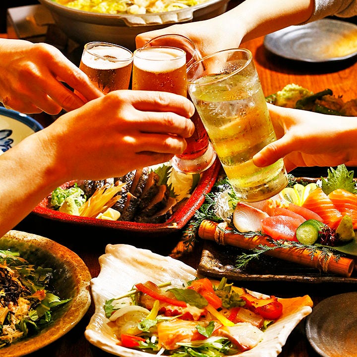 旬の鮮魚と日本酒 花わさび メニュー ご宴会コース ぐるなび