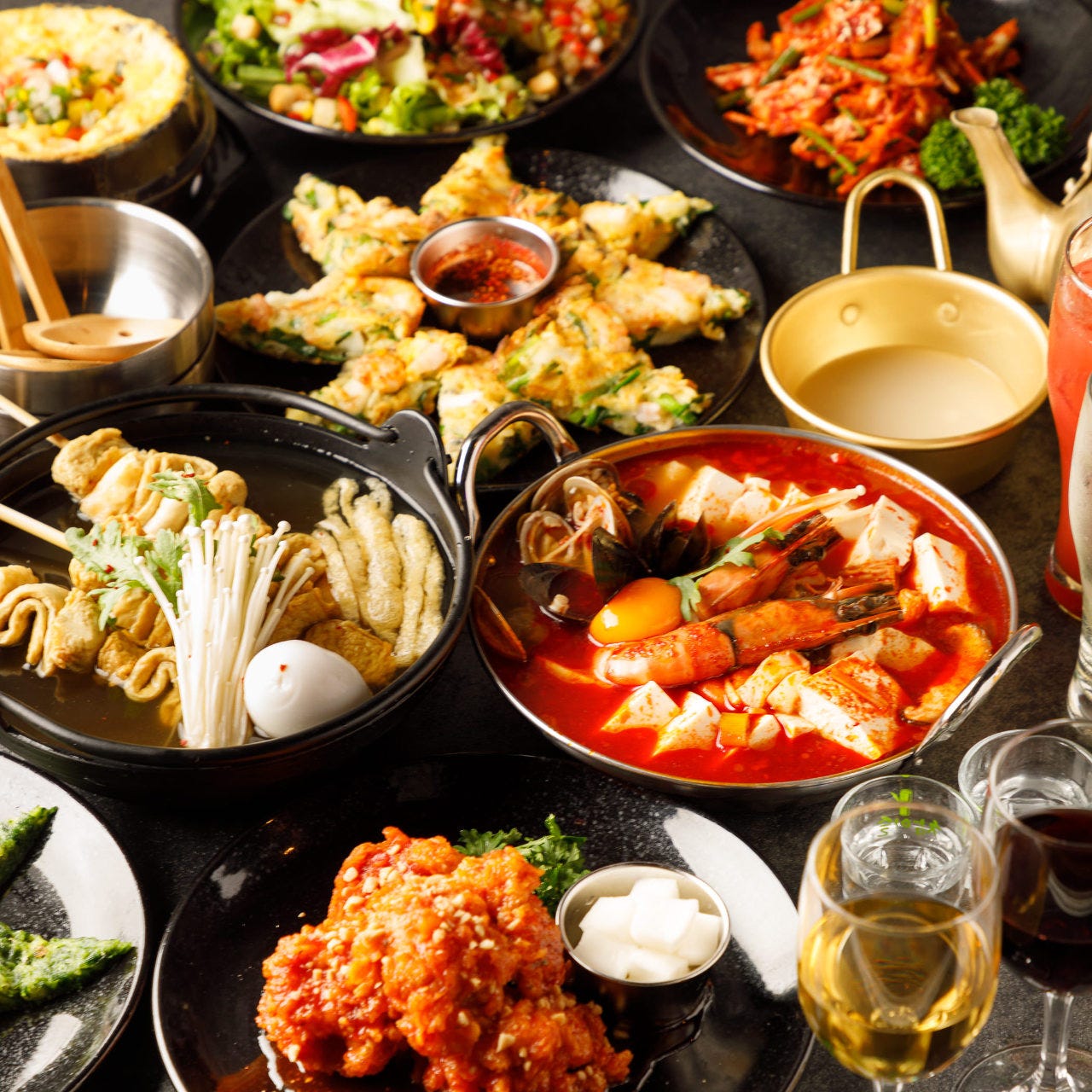 人気no 1 本場韓国料理 ポチャコース お料理のみ 全9品3730円 2730円の詳細 マヤクポチャ Mayak Pocha 渋谷センター街店 渋谷 韓国料理その他 ぐるなび