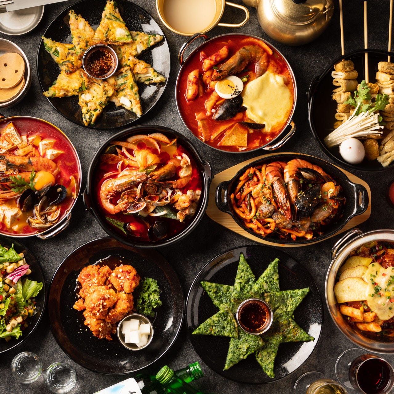 チヂミやプルコギなど ドラマ 梨泰院クラスマヤクコース お料理のみ 全10品40円 30円の詳細 マヤクポチャ Mayak Pocha 渋谷センター街店 渋谷 韓国料理その他 ぐるなび