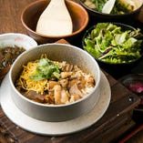 【限定10食】本日の釜飯とミニうどん