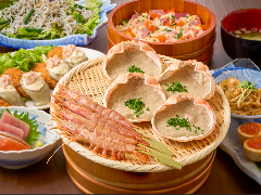磯丸水産 河原町三条店_お手軽コース（コース料理＋飲み放題）