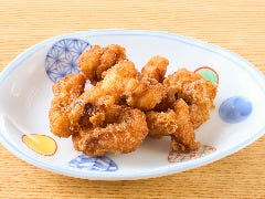 磯丸水産 河原町三条店_タコの唐揚
