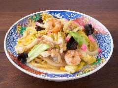 磯丸水産 河原町三条店_海鮮焼きちゃんぽん
