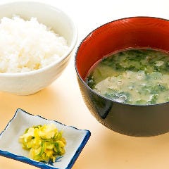 磯丸水産 河原町三条店_ご飯セット