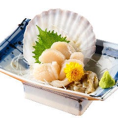 磯丸水産 河原町三条店_帆立刺し