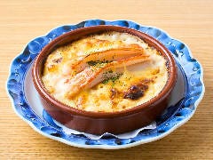 磯丸水産 河原町三条店_蟹グラタン