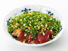 磯丸水産 河原町三条店_鮪の葱まみれ