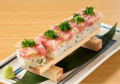 押し寿司 ねぎトロ 磯丸水産 河原町三条店_押し寿司 ねぎトロ