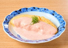 明太チーズオムレツ 磯丸水産 河原町三条店_明太チーズオムレツ