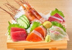 磯丸水産 河原町三条店_ゲタ盛り（刺身5点盛り）