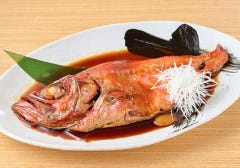 磯丸水産 河原町三条店_金目鯛の煮付け（半身）