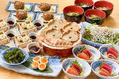 磯丸水産 河原町三条店_イカ小僧コース（コース料理＋飲み放題）