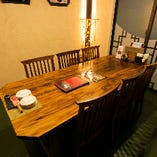 テーブル席個室(～6名様×2部屋)