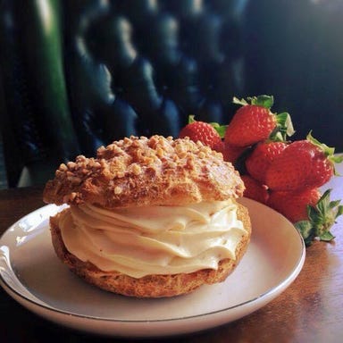 Cream puff special cafe cabbage lodge  こだわりの画像