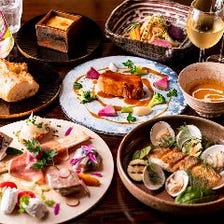 100分間飲み放題付コース7,500円～