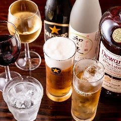 鎌倉の旬が味わえるコースは2時間飲み放題付で 7,500円(税込)~