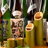 大将厳選の日本酒を多数用意！