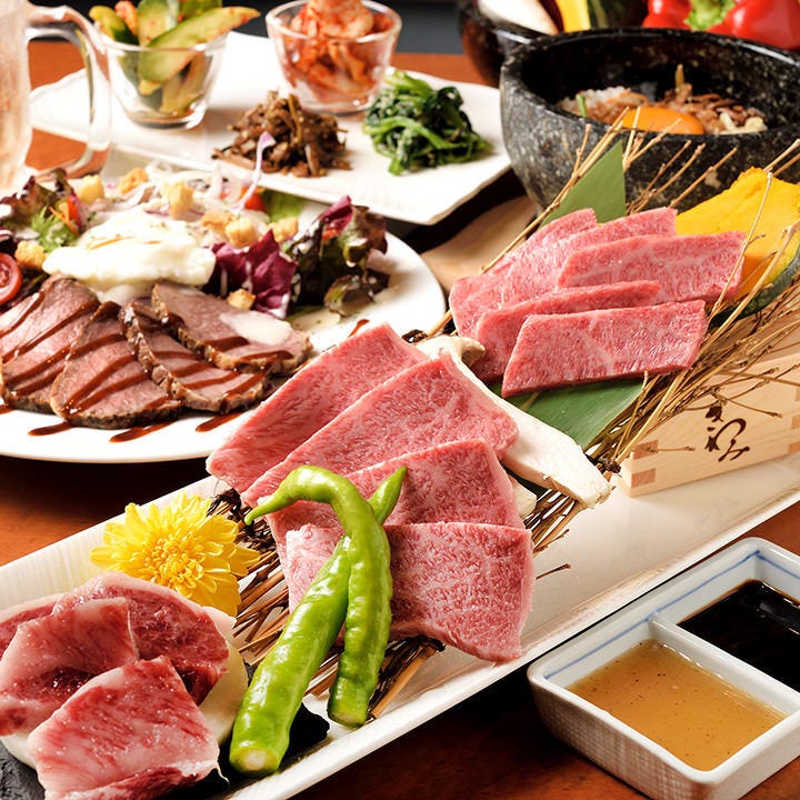 上質な松阪牛を味わえる宴会コースは4,400円（税込）～