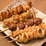 焼き鳥盛り合わせ5本