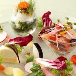 【こだわりの厳選食材】京野菜、フランス産の鴨、さらに季節の食材を…